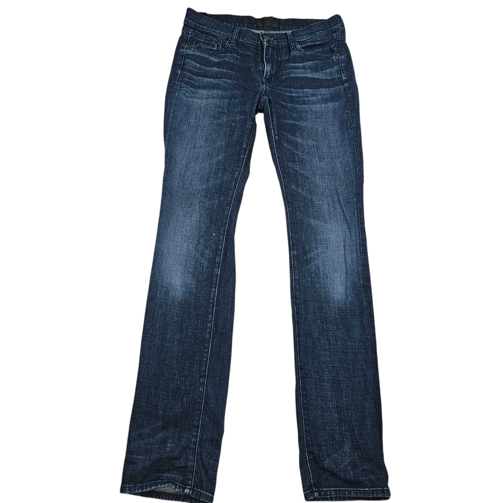 VINCE Vintage Cigarette Low Rise Jeans In 27